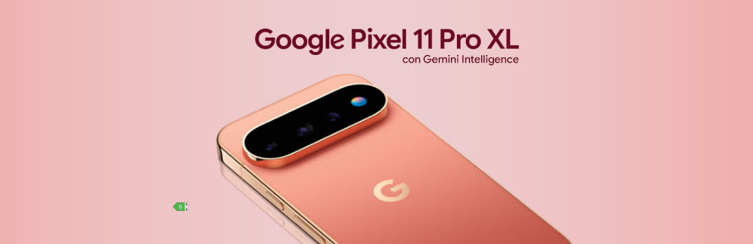 Movil Google Pixel 11 Pro XL - con gemini intelligence. Etiqueta energética tipo B