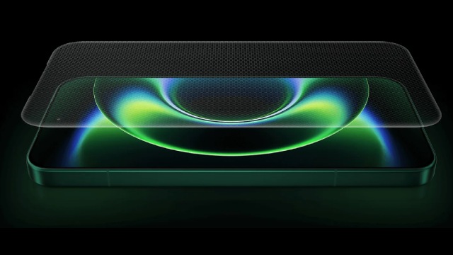 Móvil con pantalla flotando