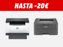 Hasta -20% en impresoras