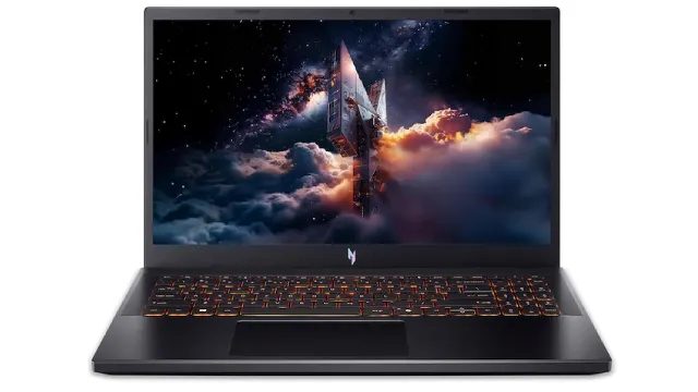 Visión frontal del portátil Acer Nitro V 5ANV15-52-961Z