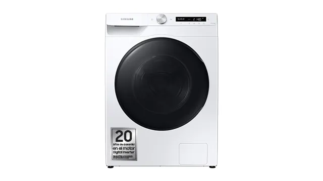 La lavadora Samsung WW90T534DTW/S3