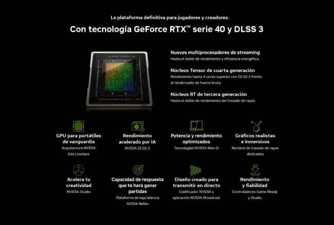 Nvidia GeForce RTX serie 40 y DLSS 3