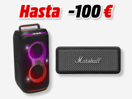 En altavoces a partir de 50€