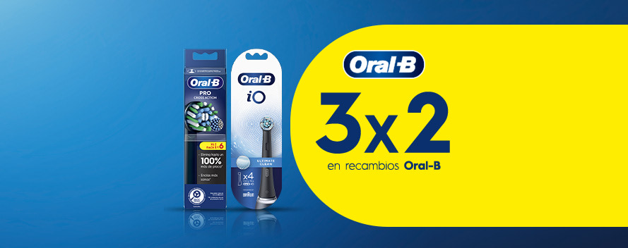 ¡3x2 en tus recambios Oral-B! | DEX-18526 (Hasta 16/05)