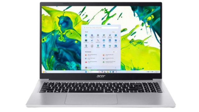 Visión frontal del portátil Acer Aspire Lite 15 AL15-45P-R25N