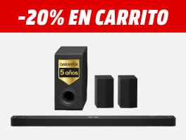 -20% en carrito en las barras de sonido LG