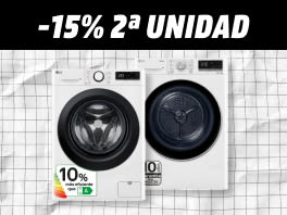 -15% en la 2ª unidad en electrodomésticos