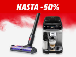 Hasta -50% en hogar