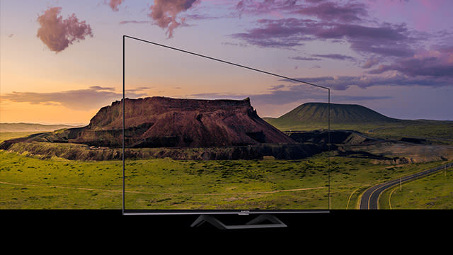 Diseño de pantalla completa. Experiencia de visualización envolvente