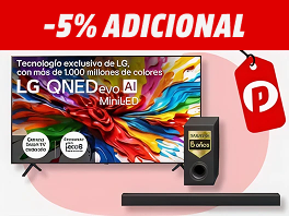 -5% con miMediaMarkt en televisores y barras de sonido LG