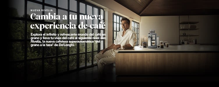 Nuevas Cafeteras Delonghi Rivelia disponibles al mejor precio