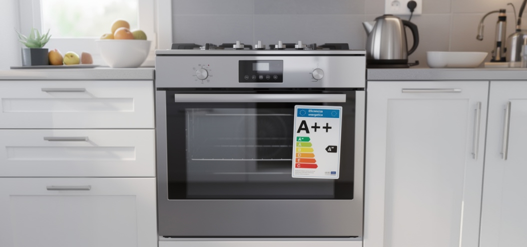 Horno con etiqueta eficiencia A++