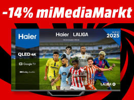 -14% en TV's Haier con miMediaMarkt
