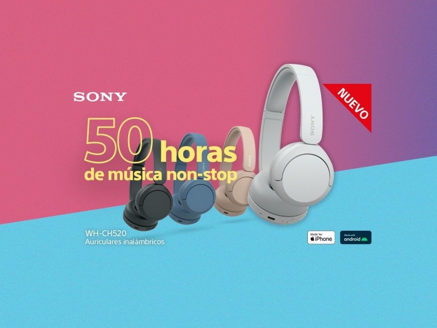 Nuevos Sony WH-CH520