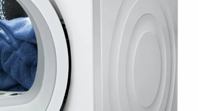 Detalle del panel antivibración en una secadora de bomba de calor