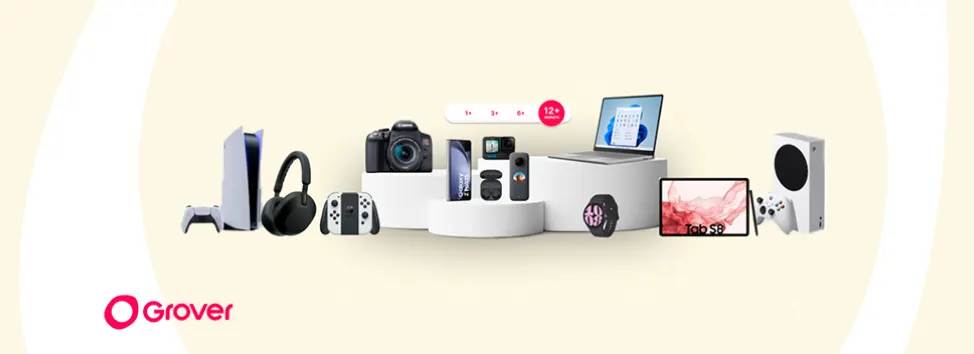 Grover Tech Alquila tecnología con MediaMarkt y Grover