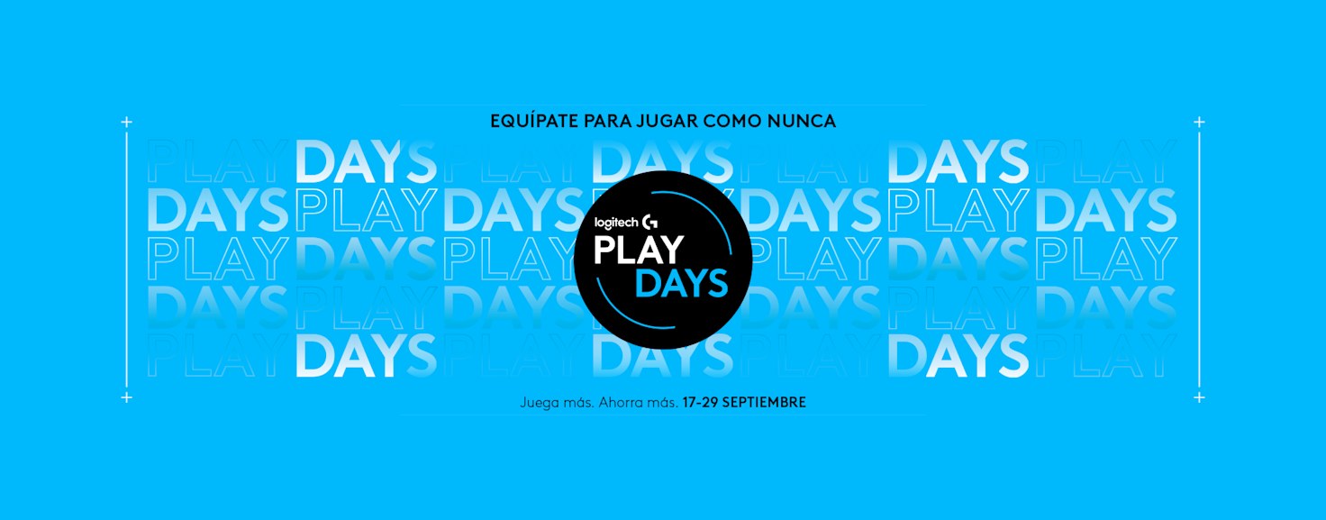 Campaña Logitech G Play Days del 17 al 29 de septiembre