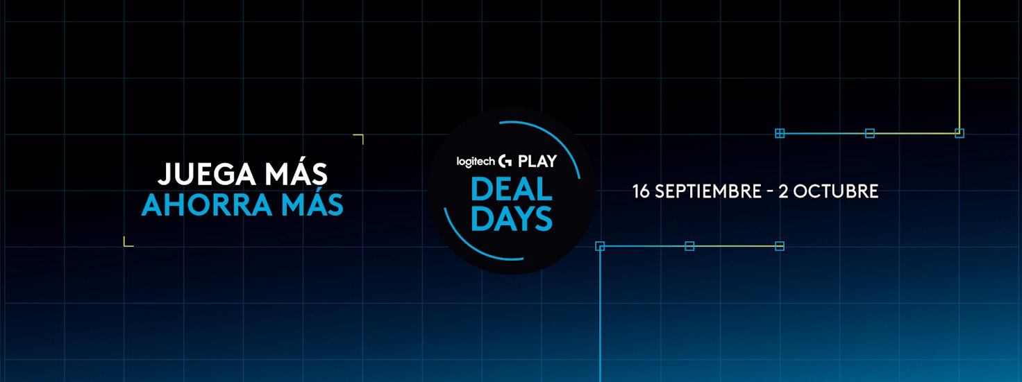 Campaña Logitech G Play Days del 16 de septiembre al 2 de octubre