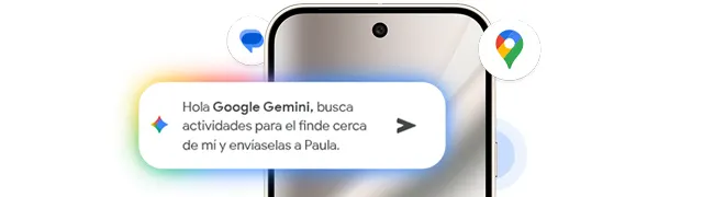 Imagen pantalla Google Pixel Gemini