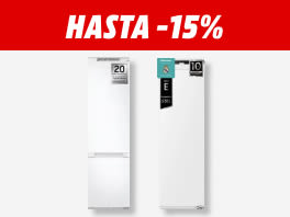 Hasta -15% en frigoríficos integrables