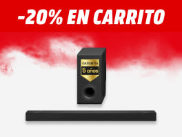 -20% en carrito en barras de sonido LG