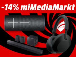 -14% en audio con miMediaMarkt