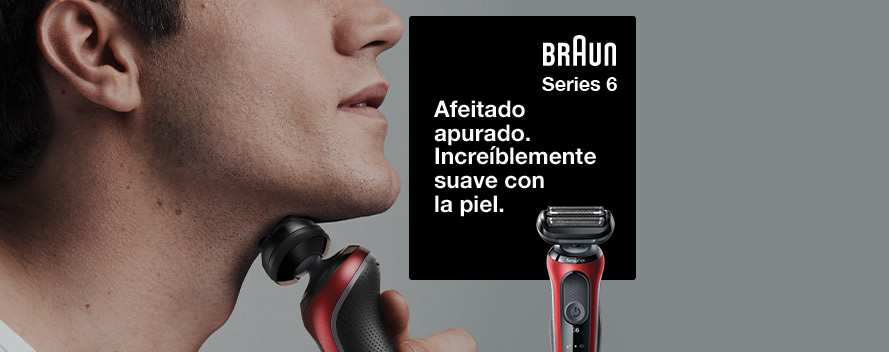 Afeitadora Braun Serie 6