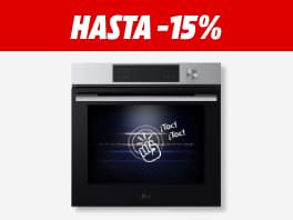 Hasta -15% en electrodomésticos integrables