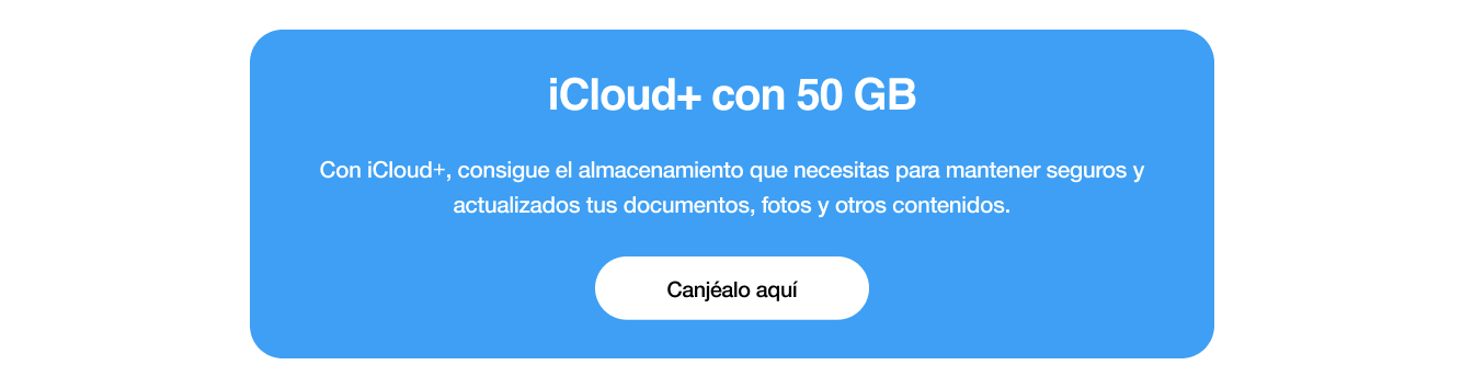 APPLE SERVICES -  ICLOUD BTN
