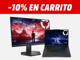 Portátiles gaming y monitores Lenovo