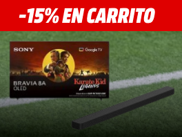 En TVs y barras de sonido Sony hasta el 15/05 a las 9h