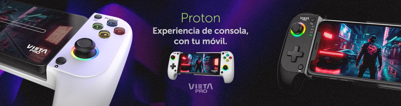 Vieta Proton. experiencia de consola con tu móvil