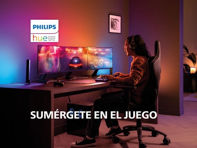 luces gaming philips hue