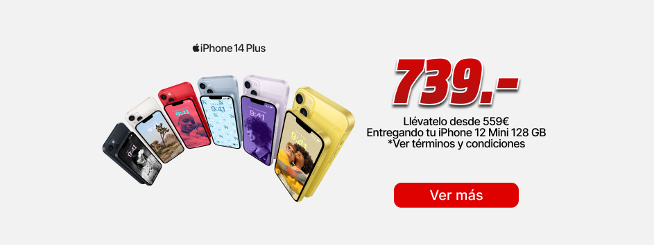 iphone 14 plus precio media markt