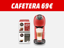 Cafetera 69€ más 2 paquetes de café