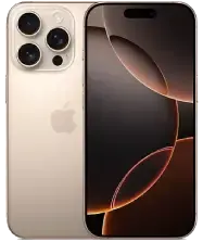 Un smartphone dorado con tres lentes en la parte posterior y una pantalla oscura con diseños abstractos.