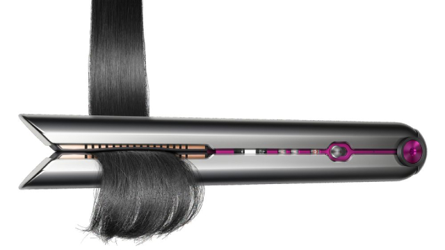 Plancha de pelo | Dyson Corrale Fucsia, 210 ºC, Apagado automático, 30min,  Recargable, OLED, Fucsia