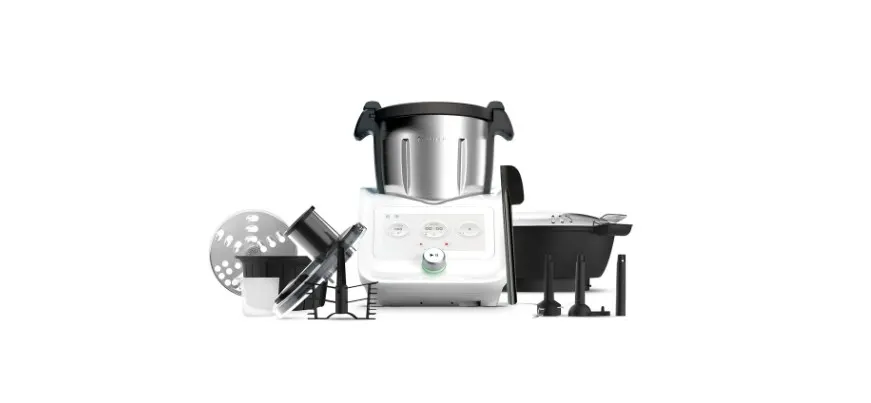 Robot de cocina con accesorios incluidos