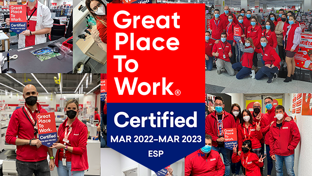 ¡Somos un Great Place to Work!
