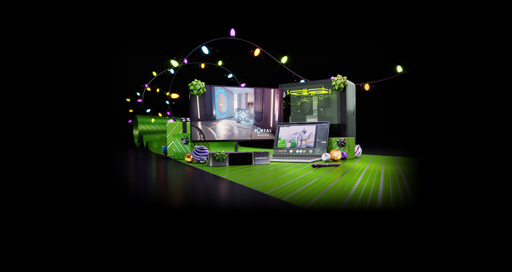 Juega y crea estas fiestas con GeForce y NVIDIA Studio
