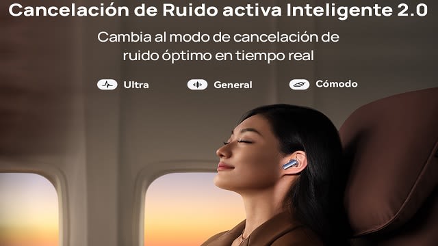 Cancelación de Ruido activa Inteligente 2.0