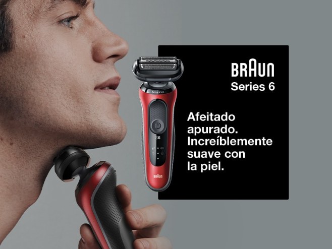 Banner - Afeitadora Braun Serie 6