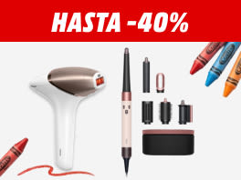 Hasta -40% en belleza y salud