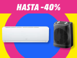 Hasta -40% en clima