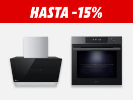 Hasta -15% en electrodomésticos integrables