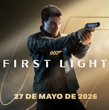 Imagen oficial de 007 First Light con el joven James Bond apuntando su arma, 27 de mayo de 2026