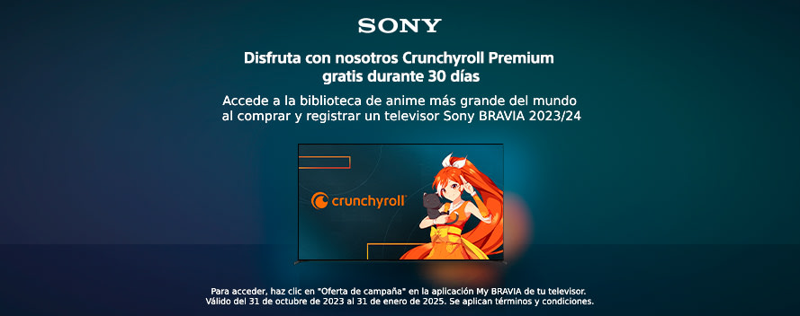 30 días - Crunchyroll Premium (hasta 31.03)