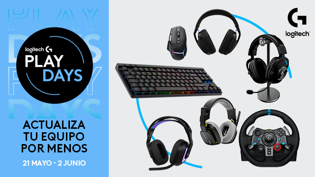 Actualiza tu equipo por menos dinero con la campaña LogiPlay Days 