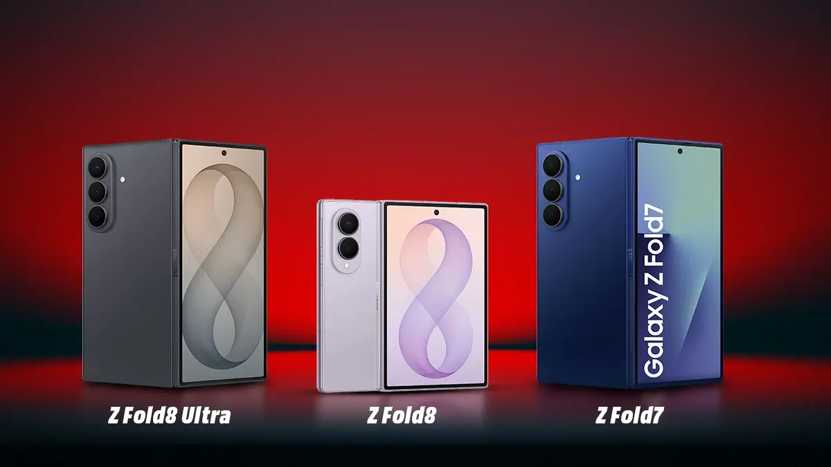 Samsung Galaxy Z Fold8 Ultra vs Z Fold8 vs Z Fold7