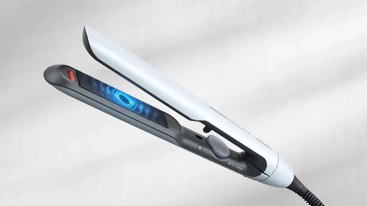 PHILIPS BHS520/00 5000 Serisi, Bukle Yapma Özellikli, Argan Yağı Katkılı, İyonik Bakım, Isıya Dayanıklı Saç Düzleştirici Kılıf Hediyeli